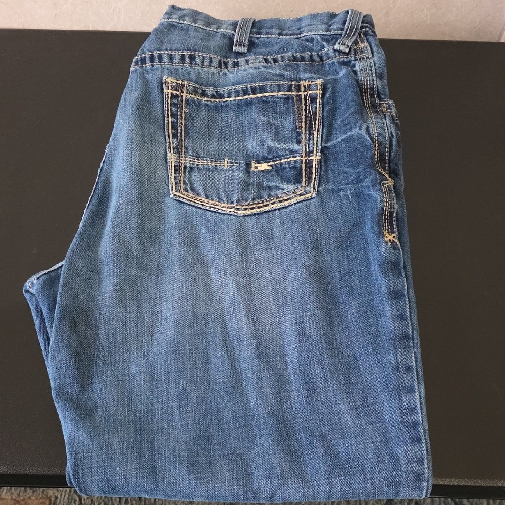 Ariat Men's Relaxed Fit Blue Jeans